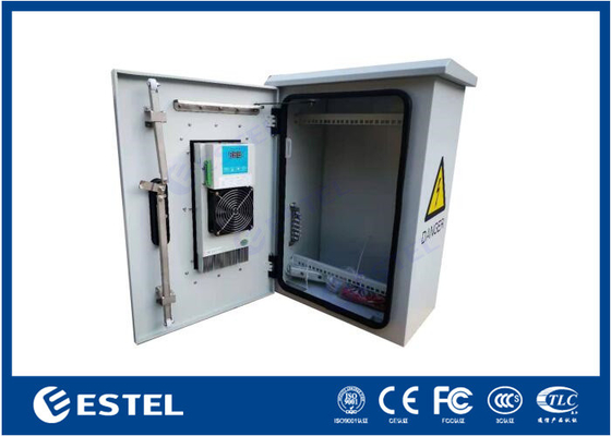 شبکه کابینت بیرونی 19 اینچ رف 7U محفظه های ضد آب و هوا با خنک کننده TEC