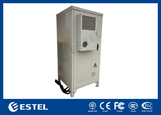 سیستم برق مخابراتی هیبریدی 48VDC 300A 40U کابینت مخابراتی بیرونی با خنک کننده