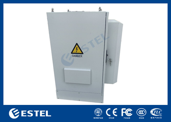 کابینت مخابراتی خارجی SGCC با دو دیوار با تهویه مطبوع 48VDC و فن