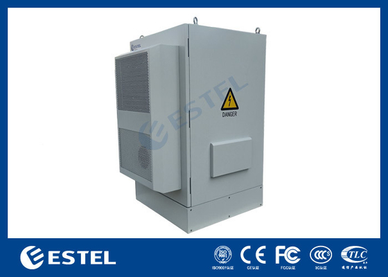 کابینت مخابراتی خارجی SGCC با دو دیوار با تهویه مطبوع 48VDC و فن