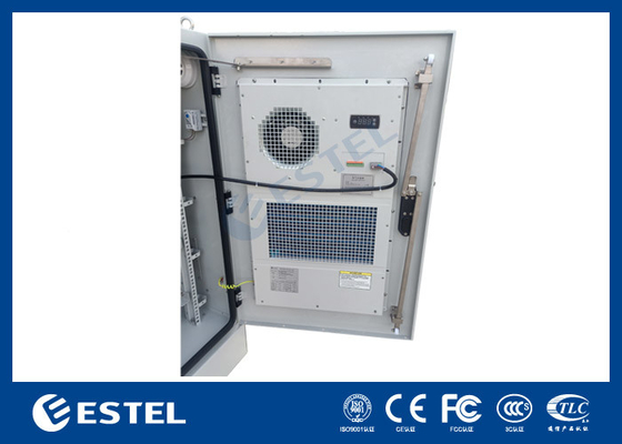 کابینت مخابراتی خارجی SGCC با دو دیوار با تهویه مطبوع 48VDC و فن