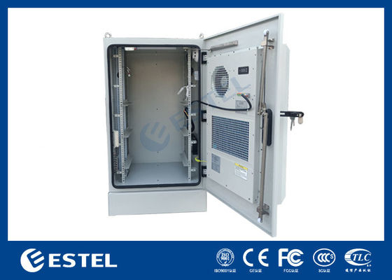 کابینت مخابراتی خارجی SGCC با دو دیوار با تهویه مطبوع 48VDC و فن