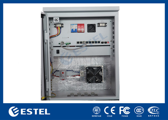 30W PoE Switch Pole Mounted Network Switch Box With 50W Heater And RS485 Control