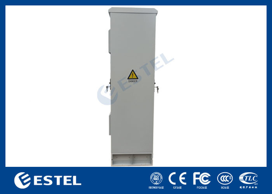 ET6060217A-42U کابینت ارتباطات بیرونی کابینت 19 اینچی با فن درب دوگانه IP55