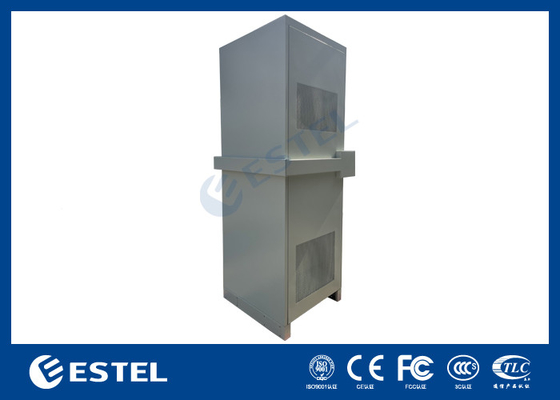 دسترسی جلویی کابینت مخابرات بیرونی فولاد گالوانیزه با کمربند امنیتی