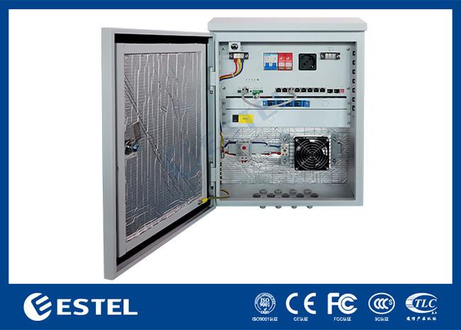 30W PoE Switch Pole Mounted Network Switch Box With 50W Heater And RS485 Control