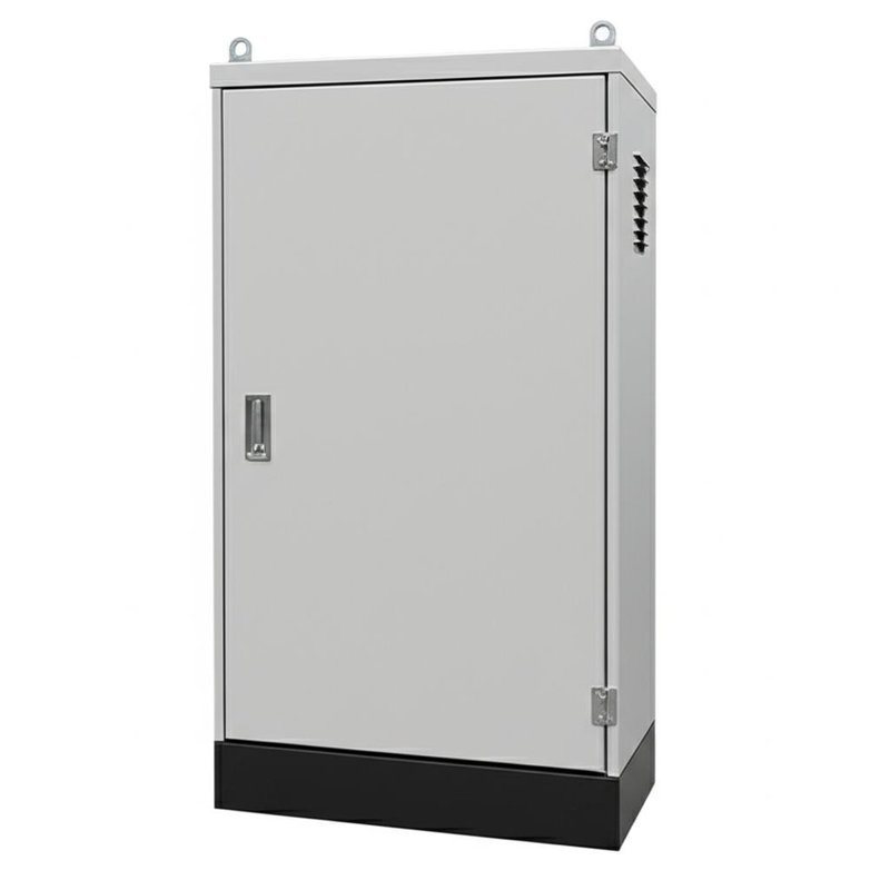 DC48V Fans and Double Layer Door Type in Outdoor Telecom Enclosure for Versatile Applications